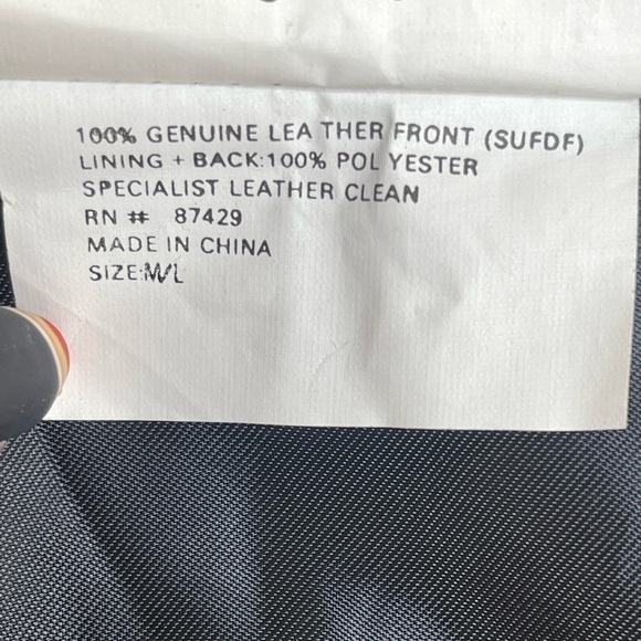 Y2k Loony Tunes Tweety Bird Leather Suede Vest - A40 - Picture 4 of 6